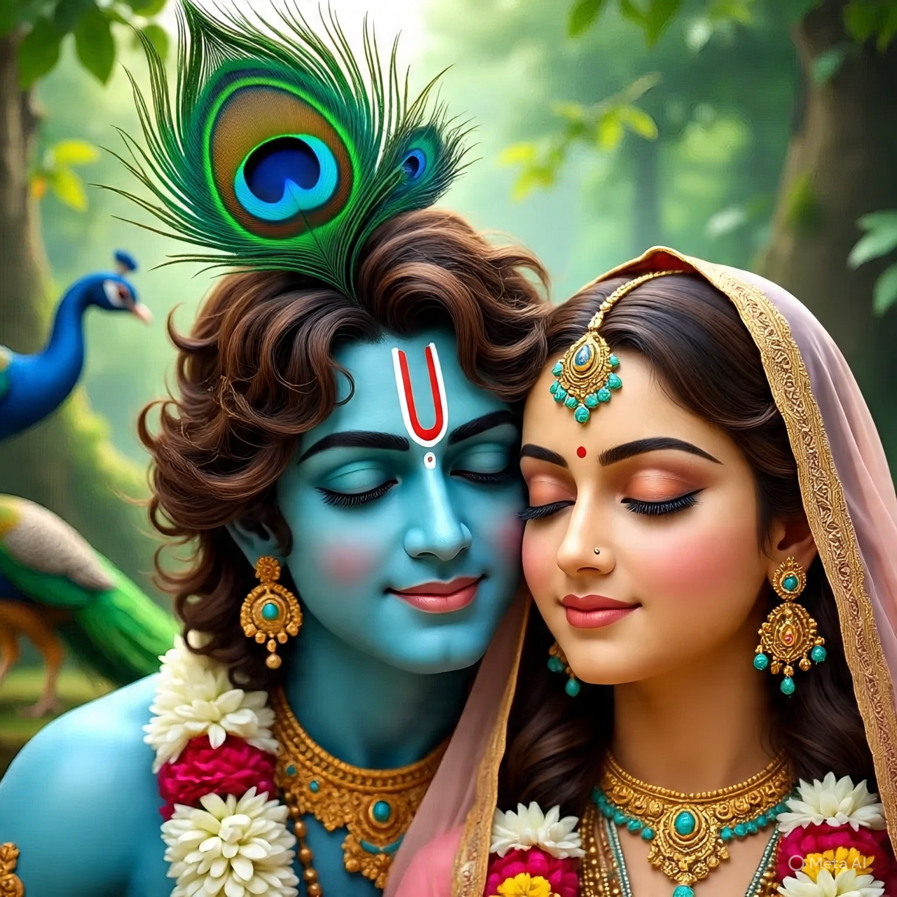 Divine Love - Radha Krishna